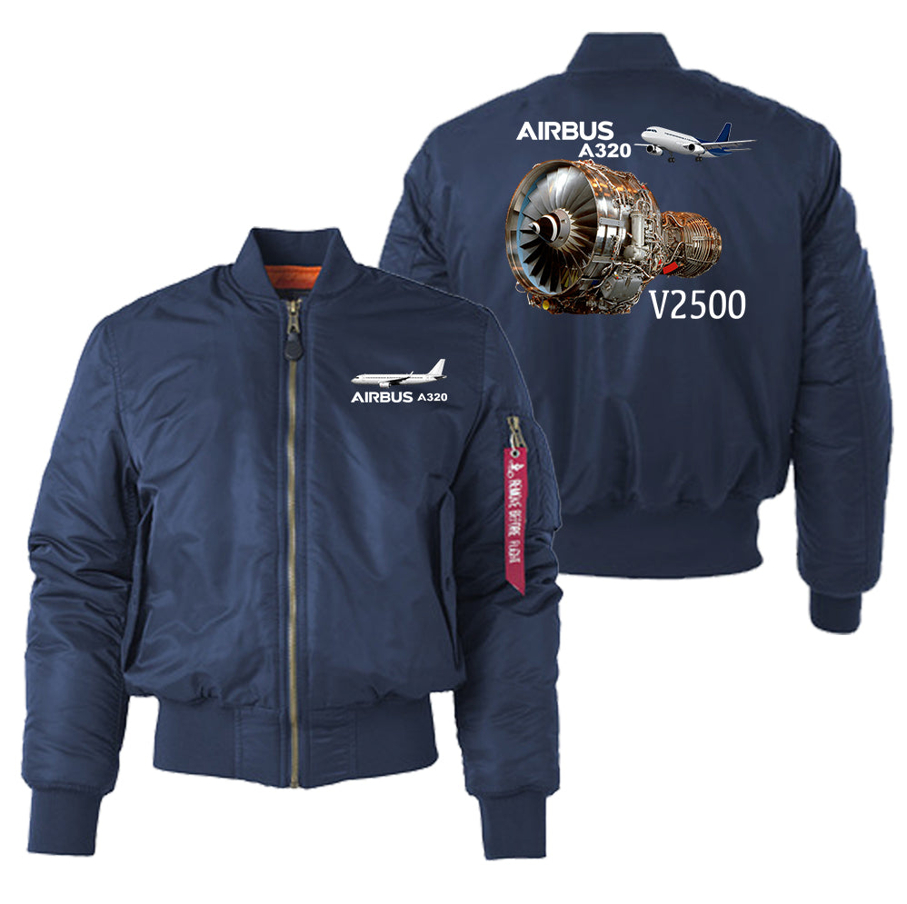 Airbus A320 & V2500 Engine Designed "Women" Bomber Jackets