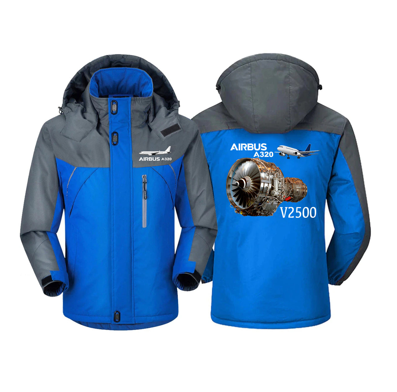 Airbus A320 & V2500 Engine Designed Thick Winter Jackets