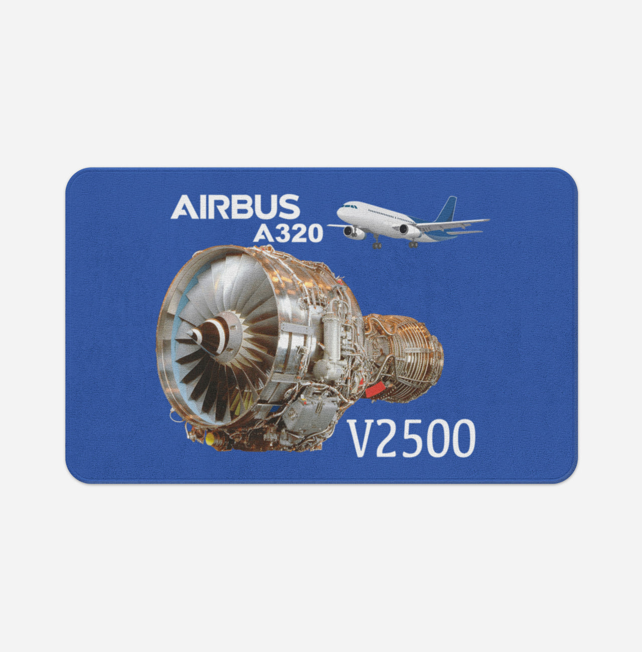 Airbus A320 & V2500 Engine Designed Bath Mats