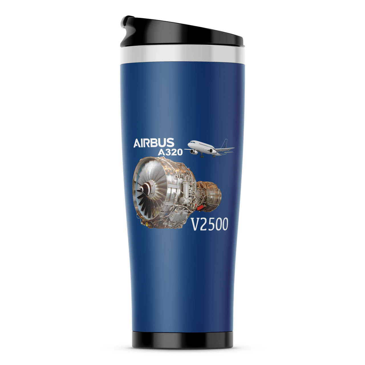 Airbus A320 & V2500 Engine Designed Travel Mugs