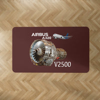 Thumbnail for Airbus A320 & V2500 Engine Designed Carpet & Floor Mats