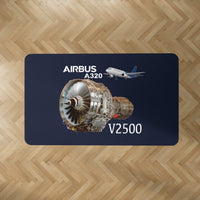 Thumbnail for Airbus A320 & V2500 Engine Designed Carpet & Floor Mats