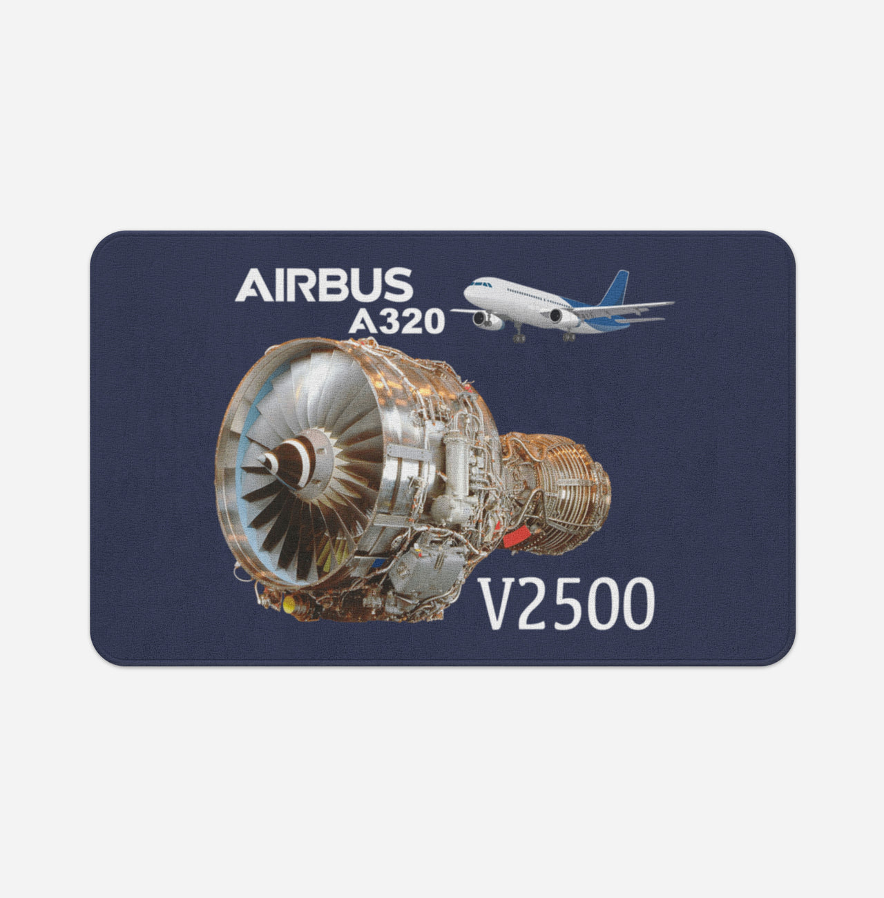 Airbus A320 & V2500 Engine Designed Bath Mats