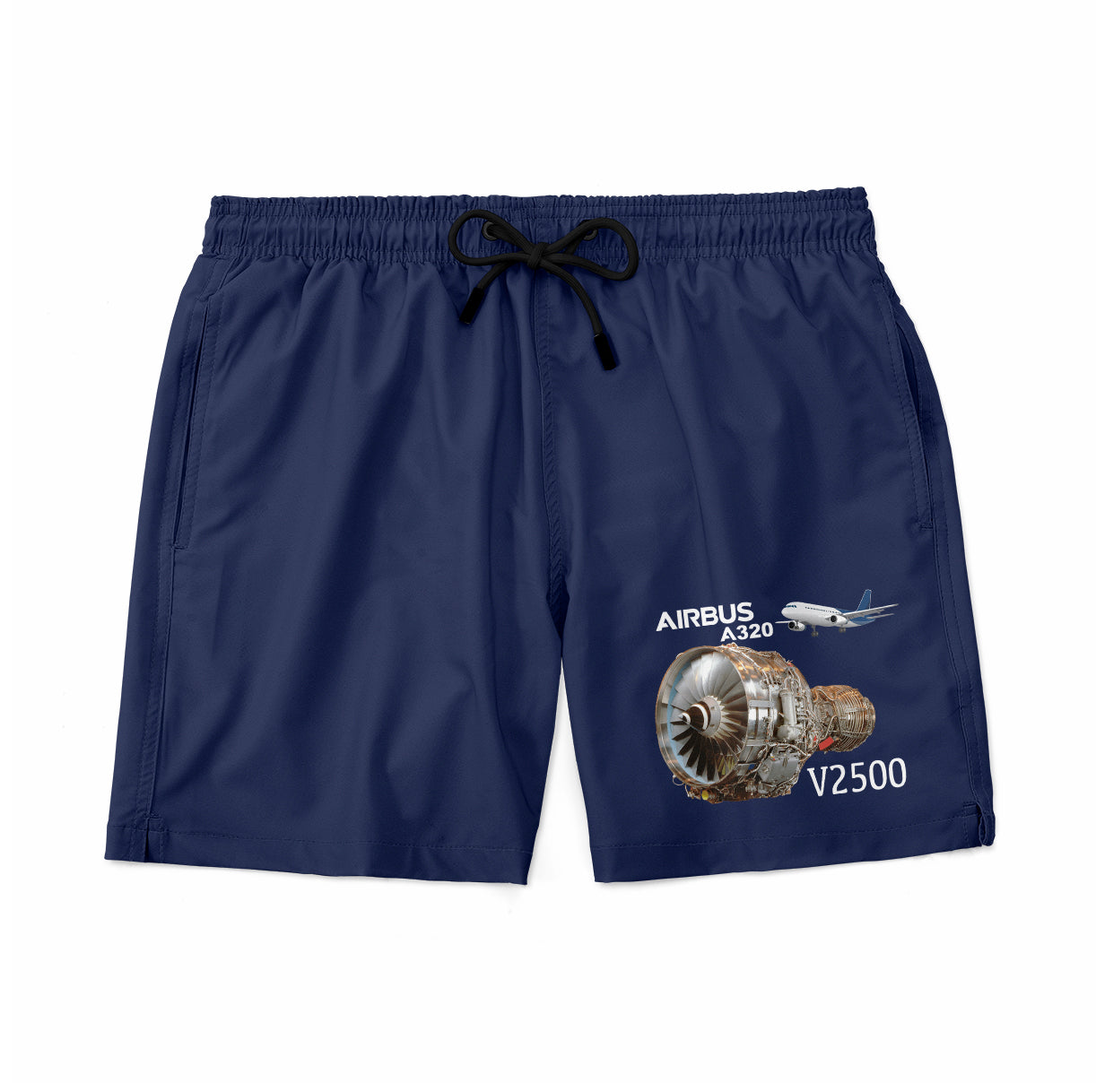 Airbus A320 & V2500 Engine Designed Swim Trunks & Shorts