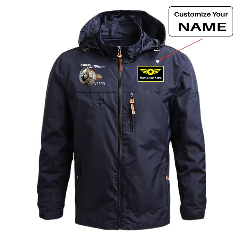 Airbus A320 & V2500 Engine Designed Thin Stylish Jackets