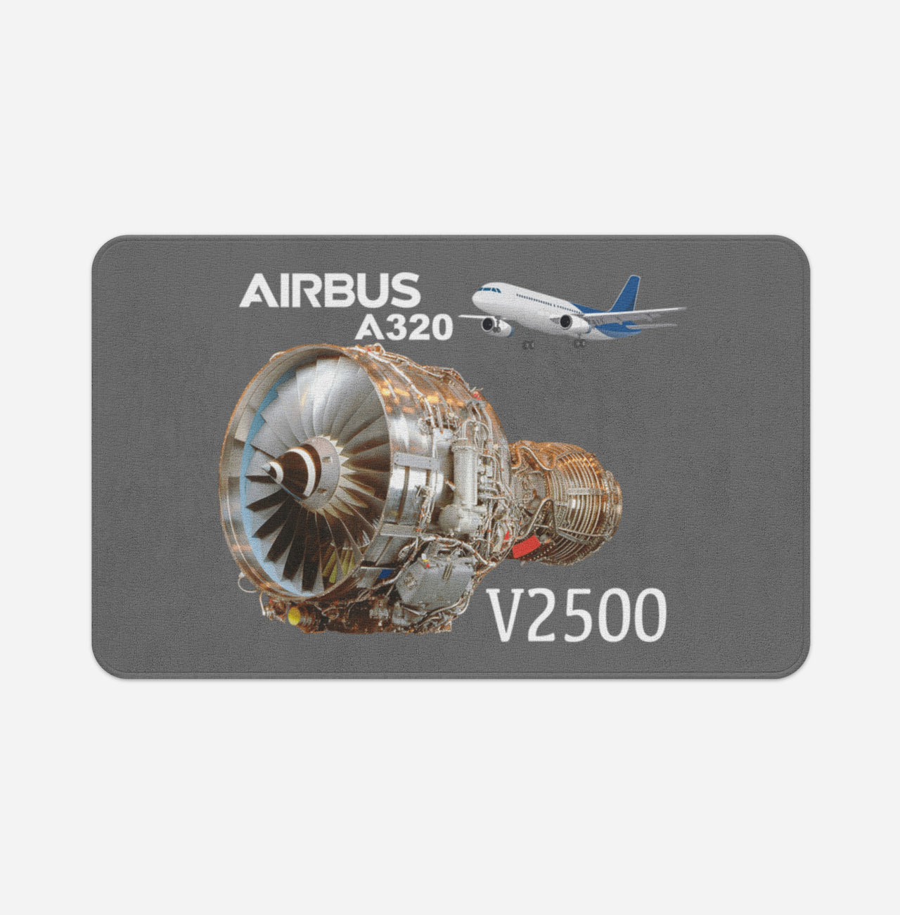 Airbus A320 & V2500 Engine Designed Bath Mats