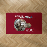 Thumbnail for Airbus A320 & V2500 Engine Designed Carpet & Floor Mats