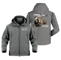 Thumbnail for Airbus A320 & V2500 Engine Designed Military Jackets (Customizable)