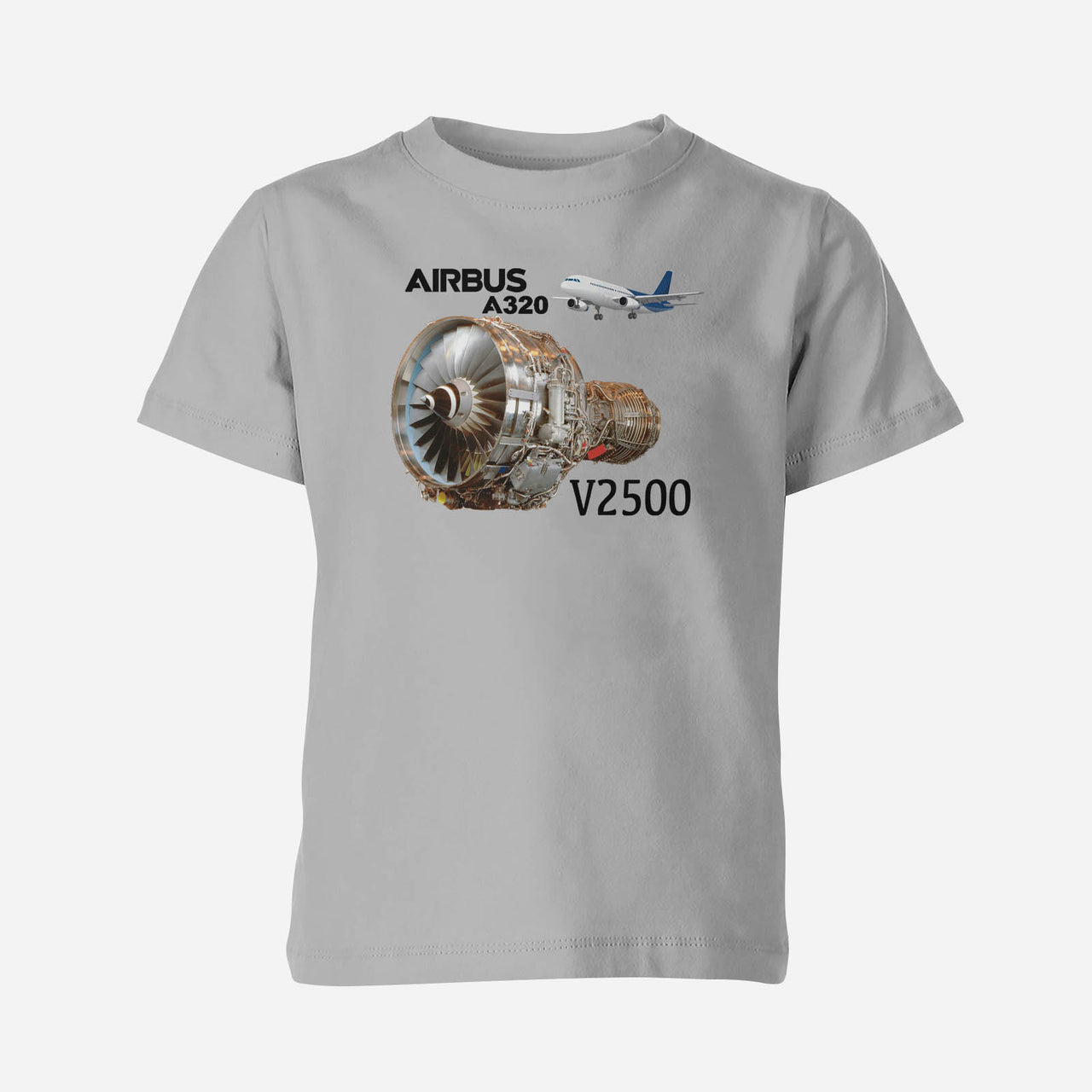 Airbus A320 & V2500 Engine Designed Children T-Shirts