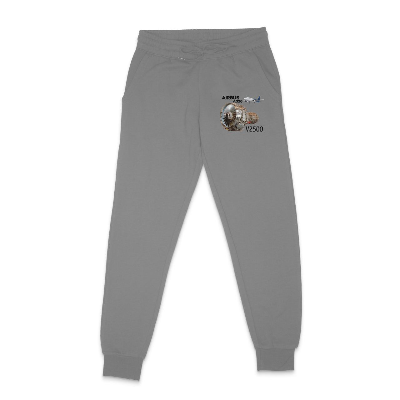 Airbus A320 & V2500 Engine Designed Sweatpants