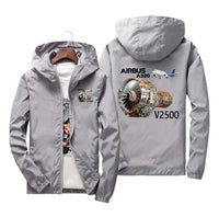 Thumbnail for Airbus A320 & V2500 Engine Designed Windbreaker Jackets