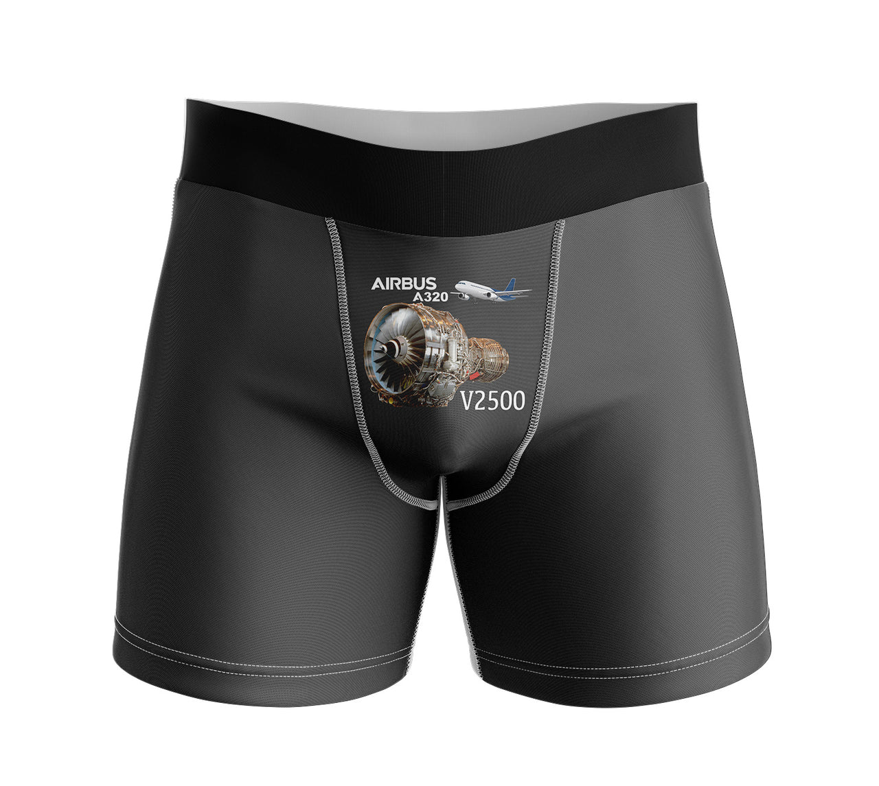 Airbus A320 & V2500 Engine Designed Men Boxers