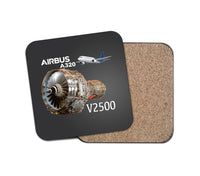 Thumbnail for Airbus A320 & V2500 Engine Designed Coasters