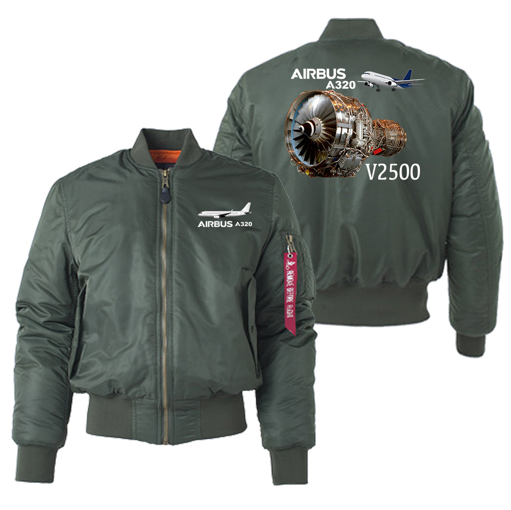 Airbus A320 & V2500 Engine Designed "Women" Bomber Jackets
