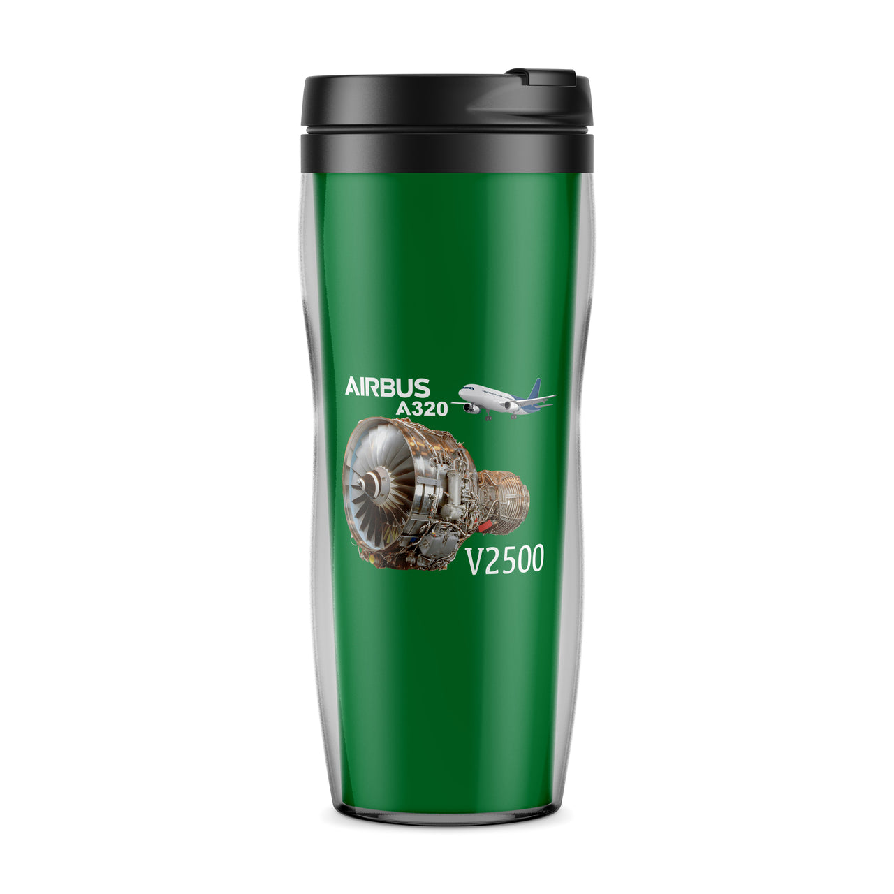 Airbus A320 & V2500 Engine Designed Travel Mugs