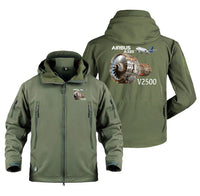 Thumbnail for Airbus A320 & V2500 Engine Designed Military Jackets (Customizable)