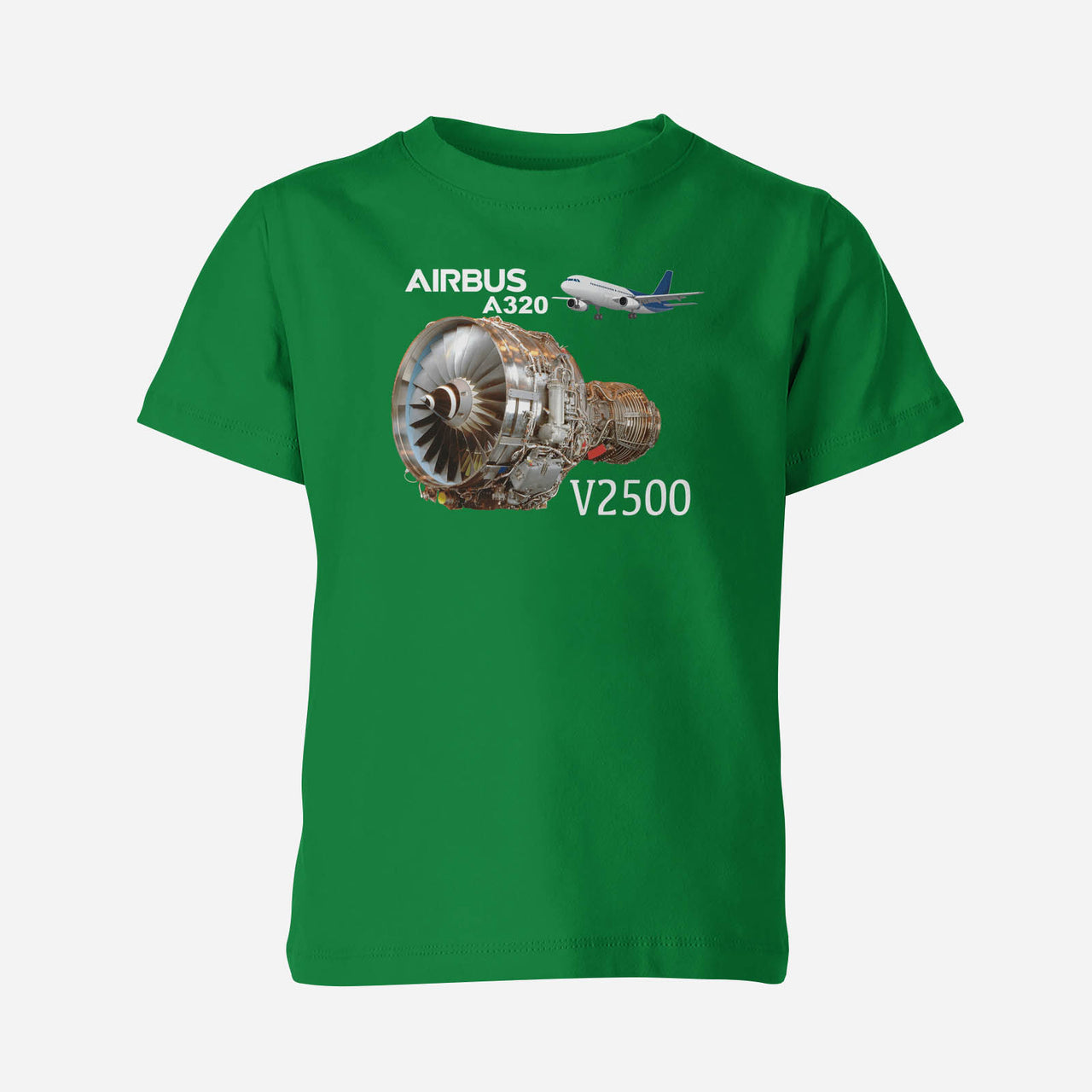 Airbus A320 & V2500 Engine Designed Children T-Shirts