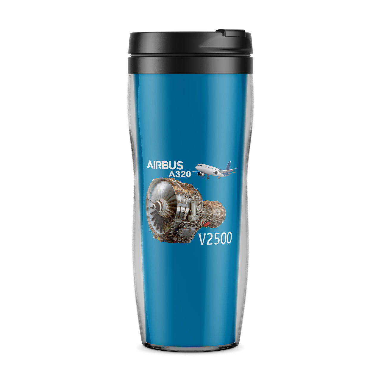 Airbus A320 & V2500 Engine Designed Travel Mugs