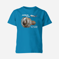 Thumbnail for Airbus A320 & V2500 Engine Designed Children T-Shirts