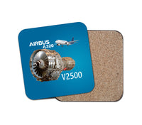 Thumbnail for Airbus A320 & V2500 Engine Designed Coasters