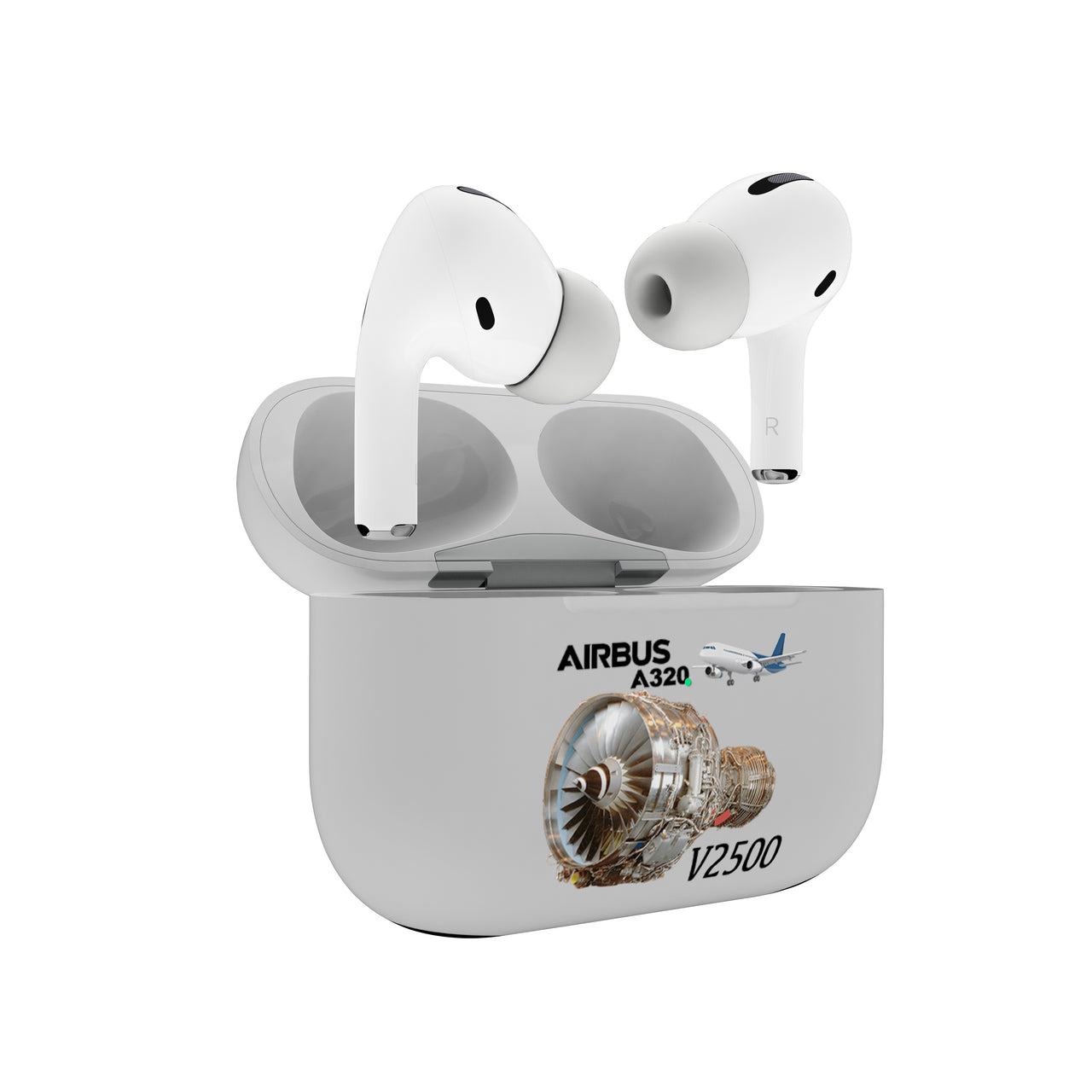 Airbus A320 & V2500 Engine Designed AirPods  Cases