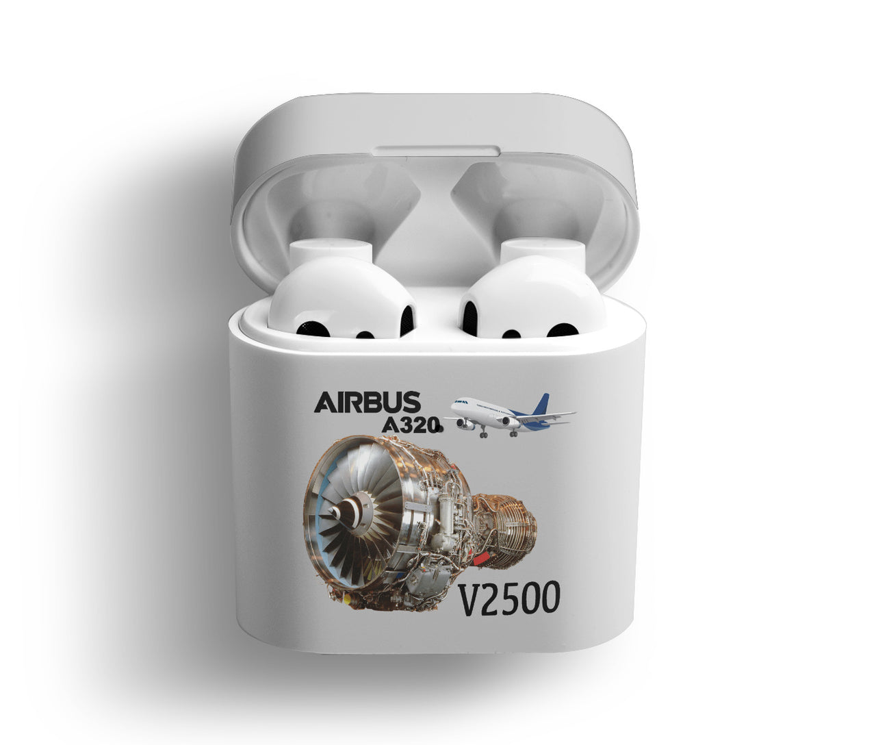 Airbus A320 & V2500 Engine Designed AirPods  Cases