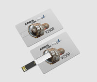 Thumbnail for Airbus A320 & V2500 Engine Designed USB Cards