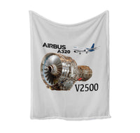 Thumbnail for Airbus A320 & V2500 Engine Designed Bed Blankets & Covers