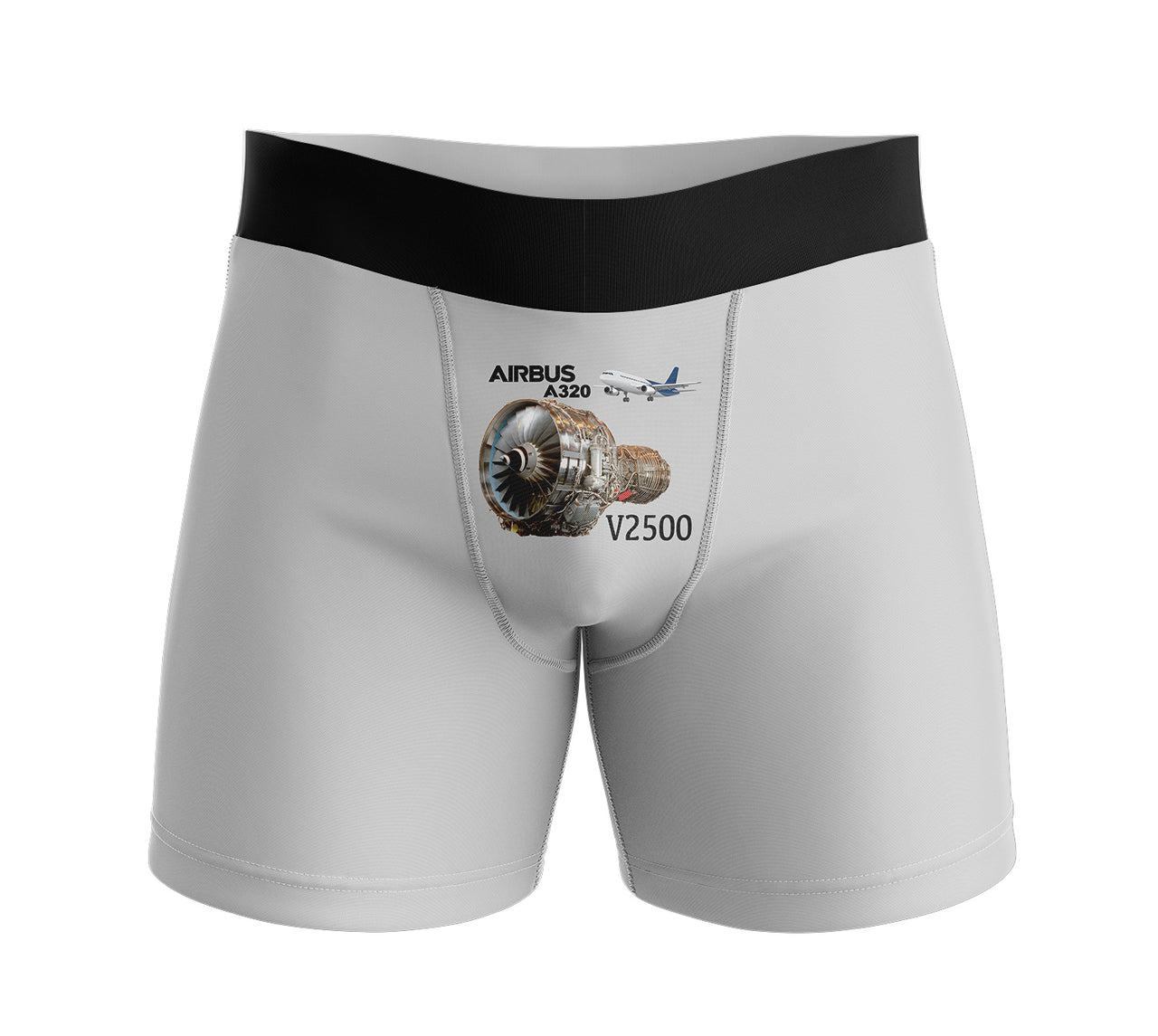Airbus A320 & V2500 Engine Designed Men Boxers