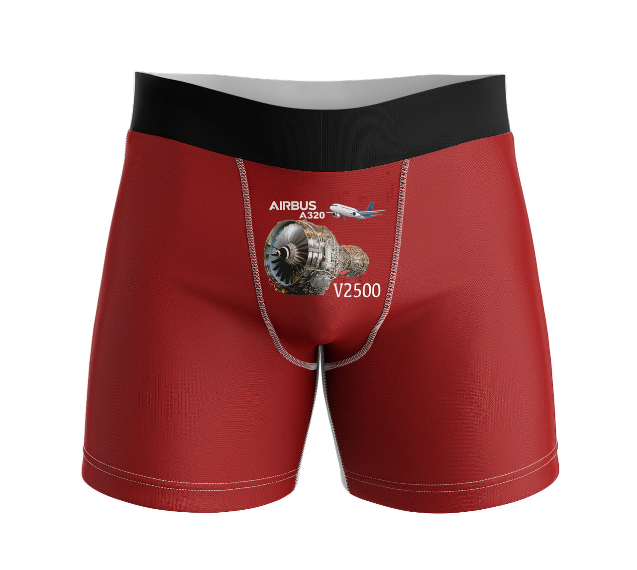 Airbus A320 & V2500 Engine Designed Men Boxers
