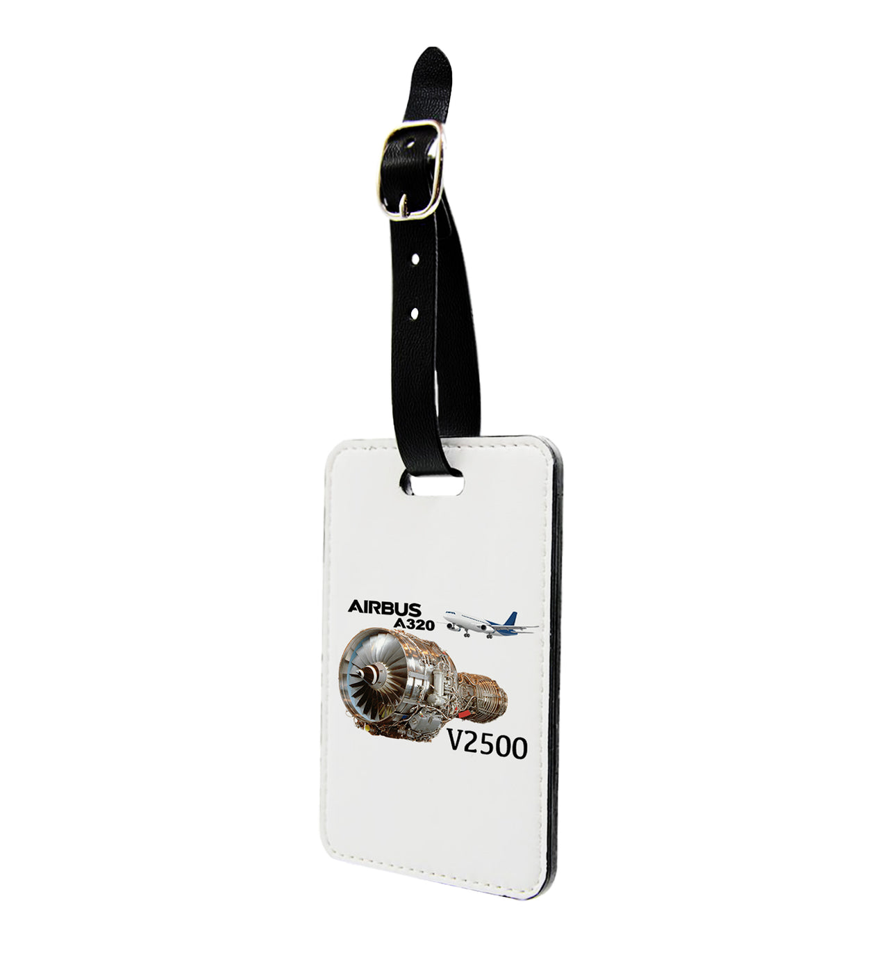 Airbus A320 & V2500 Engine Designed Luggage Tag