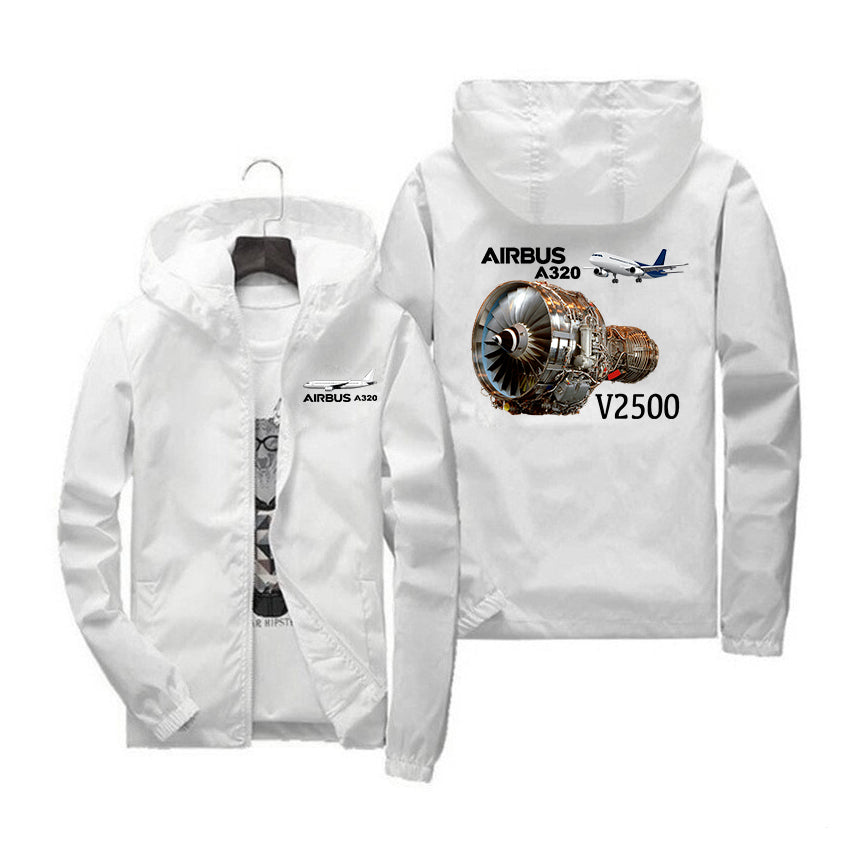 Airbus A320 & V2500 Engine Designed Windbreaker Jackets
