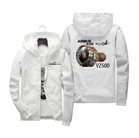 Thumbnail for Airbus A320 & V2500 Engine Designed Windbreaker Jackets