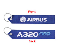 Thumbnail for Airbus A320NEO (Original) Designed Key Chains