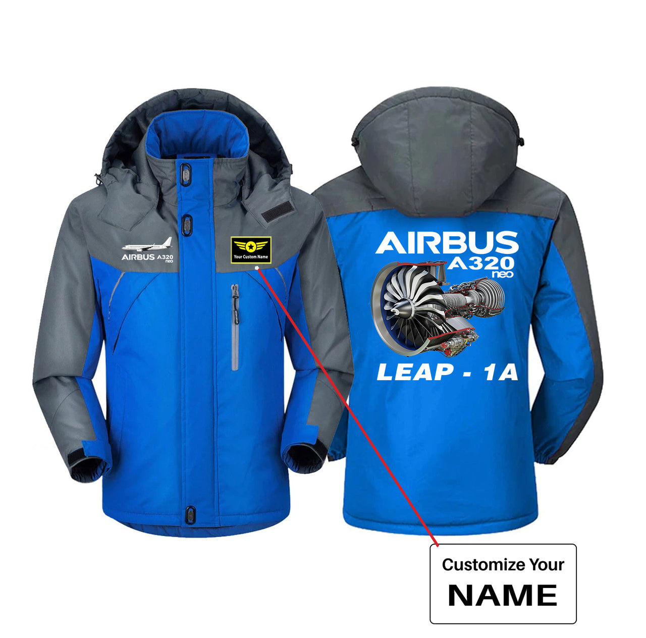 Airbus A320neo & Leap 1A Designed Thick Winter Jackets