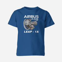 Thumbnail for Airbus A320neo & Leap 1A Engine Designed Children T-Shirts