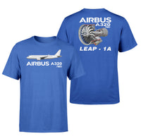 Thumbnail for Airbus A320neo & CFM Leap 1A Engine Designed Double-Side T-Shirts