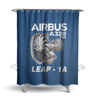 Thumbnail for Airbus A320neo & Leap 1A Designed Shower Curtains