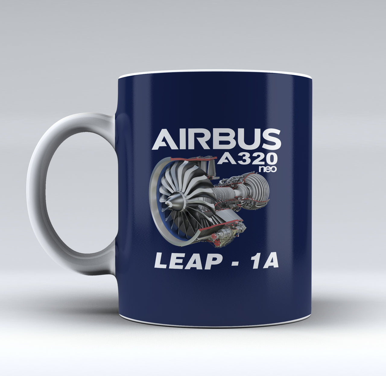 Airbus A320neo & Leap 1A Engine Designed Mugs