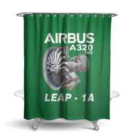Thumbnail for Airbus A320neo & Leap 1A Designed Shower Curtains
