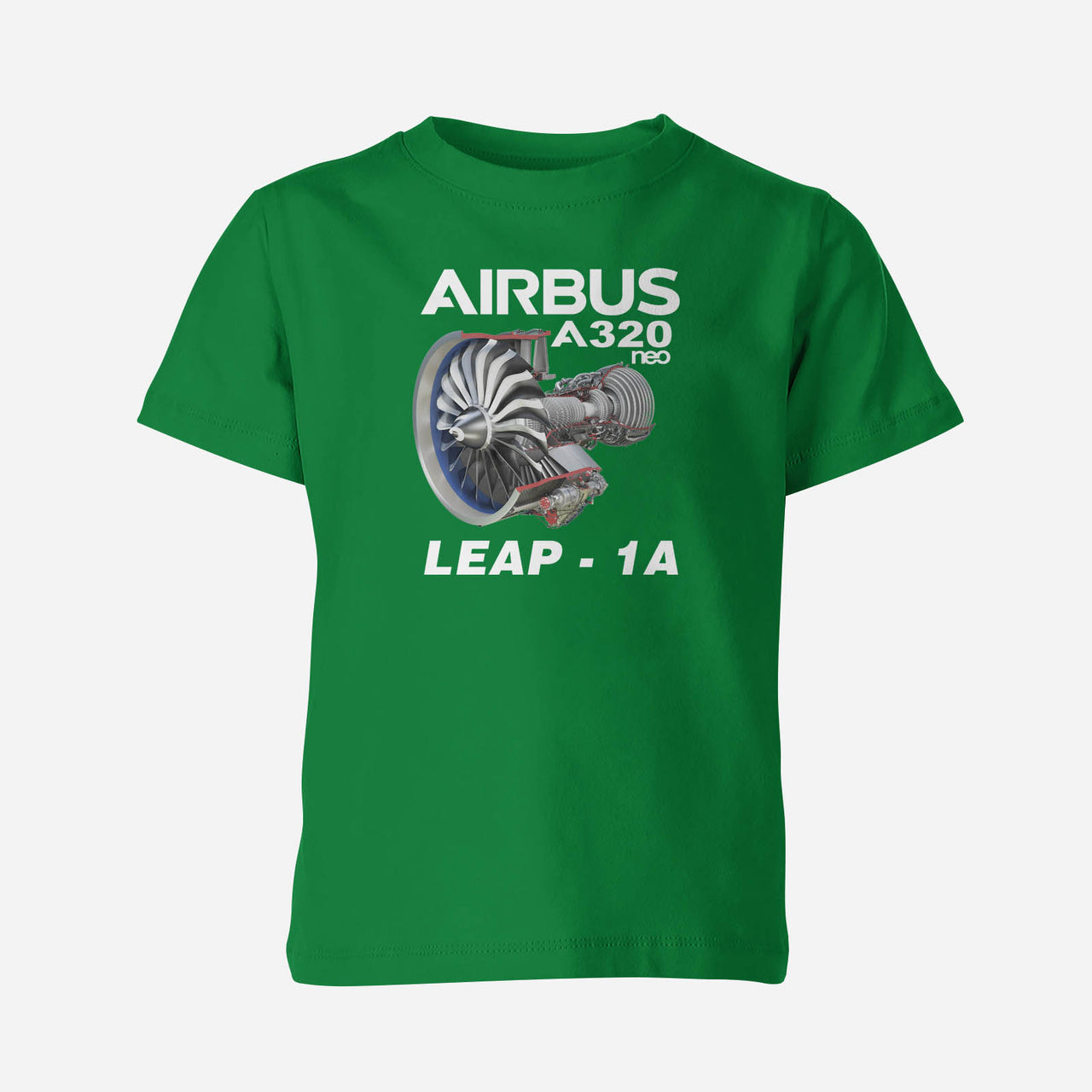 Airbus A320neo & Leap 1A Engine Designed Children T-Shirts