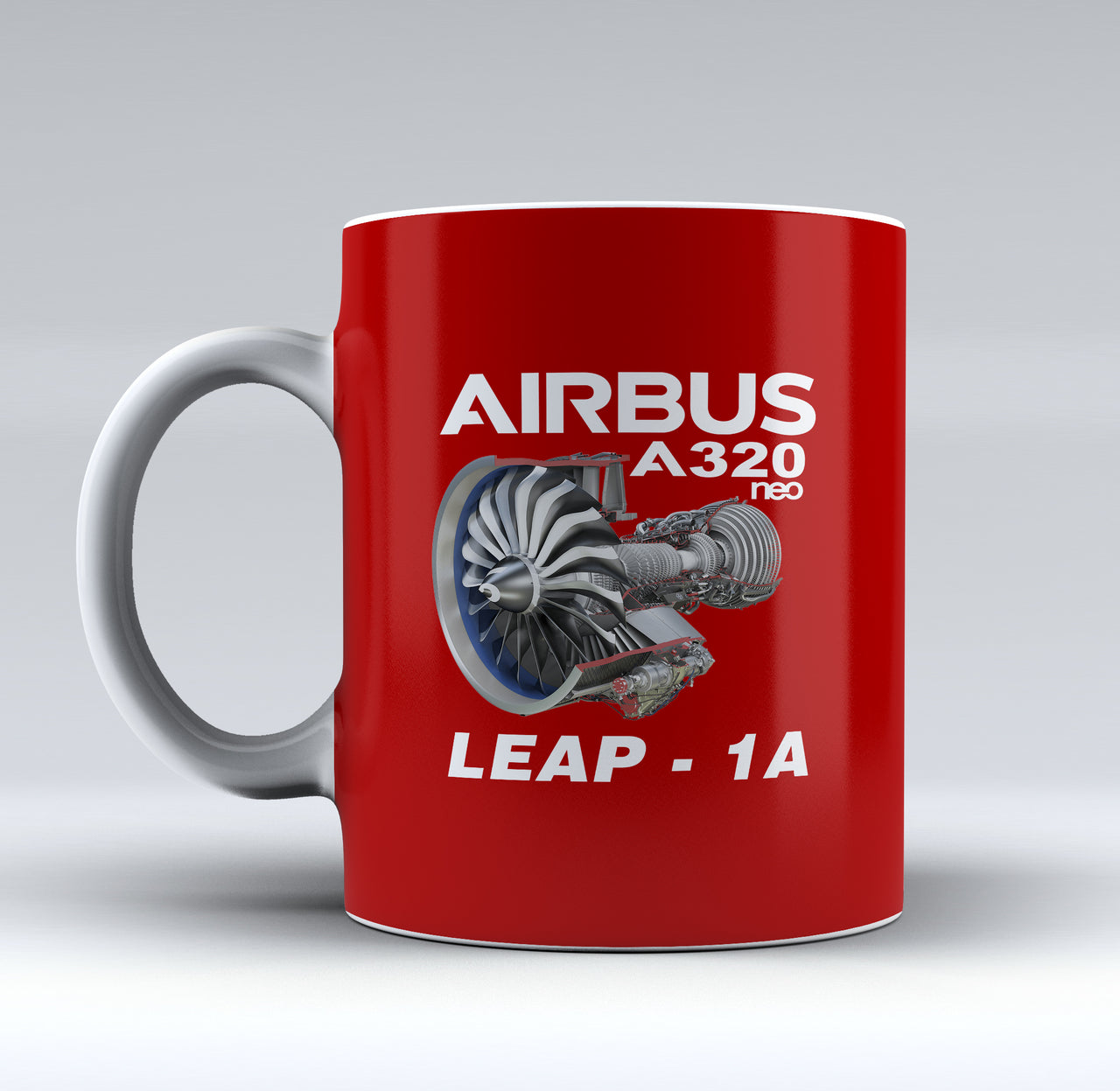 Airbus A320neo & Leap 1A Engine Designed Mugs