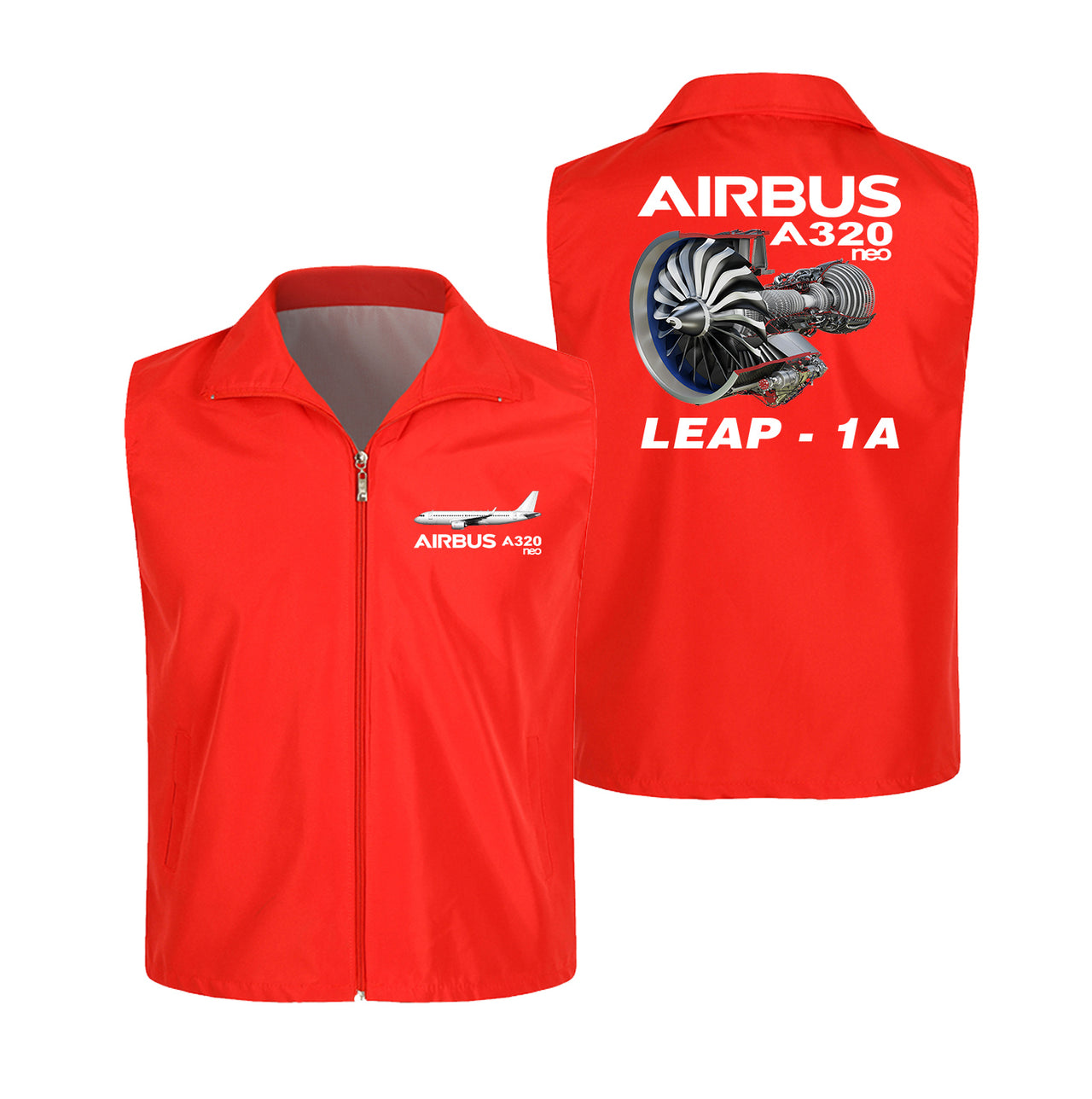 Airbus A320neo & Leap 1A Designed Thin Style Vests
