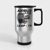 Thumbnail for Airbus A320neo & Leap 1A Engine Designed Travel Mugs (With Holder)