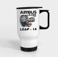 Thumbnail for Airbus A320neo & Leap 1A Engine Designed Travel Mugs (With Holder)
