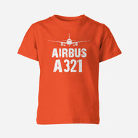 Thumbnail for Airbus A321 & Plane Designed Children T-Shirts