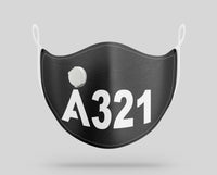 Thumbnail for Airbus A321 Text Designed Face Masks