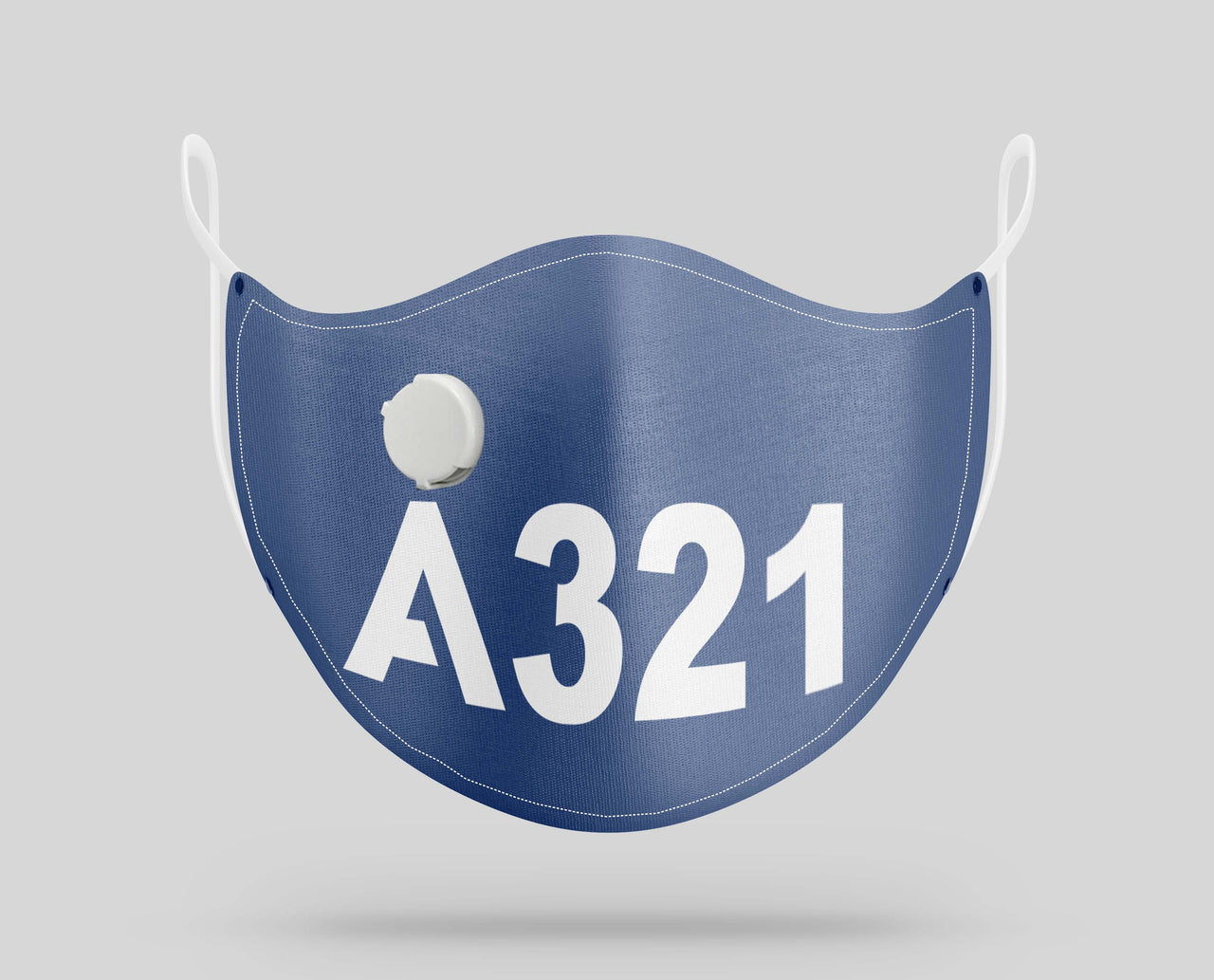 Airbus A321 Text Designed Face Masks