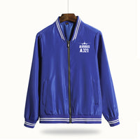 Thumbnail for Airbus A321 & Plane Designed Thin Spring Jackets