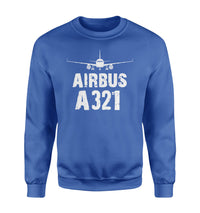 Thumbnail for Airbus A321 & Plane Designed Sweatshirts
